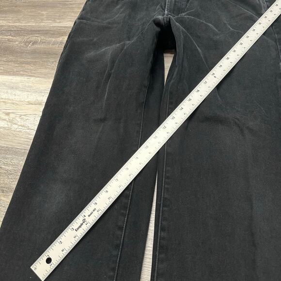 Indigo Palms Faded Black Mens 33x30 Classic Fit‎ Mid Rise Straight Denim Jeans - Picture 7 of 13
